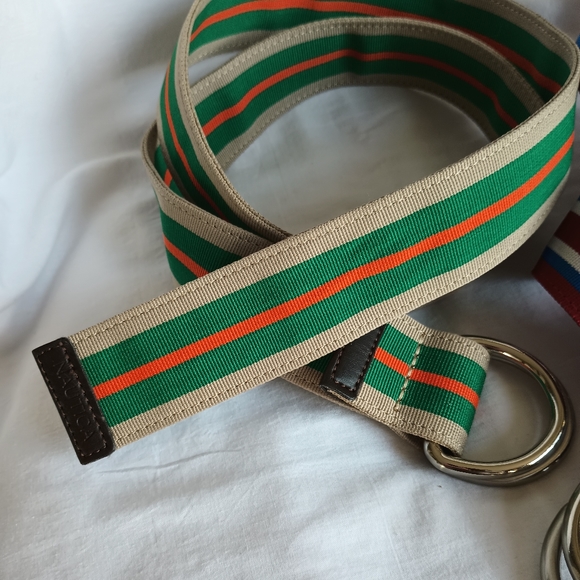 Nautical Striped Mens Belts Bundle (2) - Picture 10 of 15